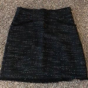 loft tweed skirt